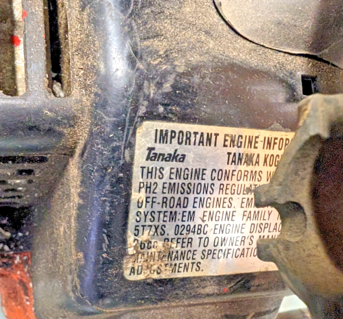 Tanaka ProForce Gas-Powered High Performance Drill, Stabilizing