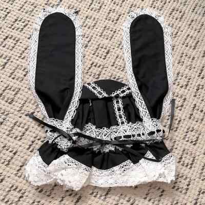 NEW Rococo Victorian Classic Lolita Bunny Ears Bonnet night 