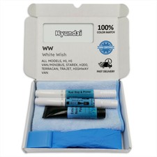 Lackstift für Hyundai Weiß WHITE WISH WW H1 VAN MINIBUS STAREX H200 TERRACAN