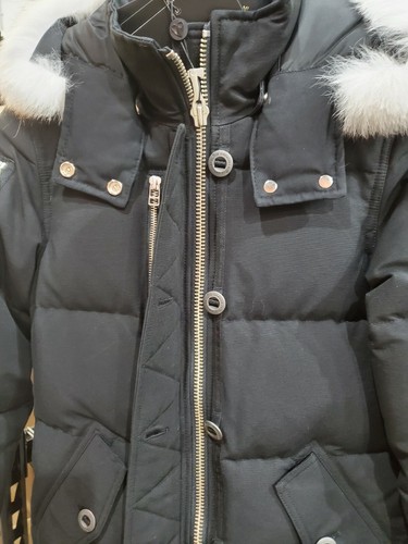 Moose Knuckles Women's 3Q Jacket - Black w/ Natural Fur - Xs