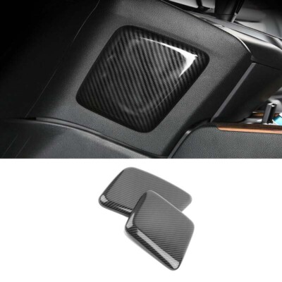 Carbon Fiber For Honda CRV CR-V Shift Protection Trim 2017-2021 Left Right Gear