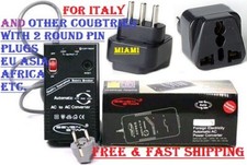 2-UNITS FOR ITALY Seven Star 110v 220v Volt 110V 220V 300 Watt Voltage Converter