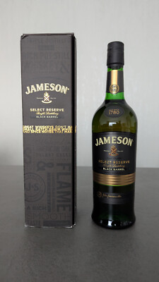 Jameson Select Reserve Black Barrel 700ml 40% Whiskey mit Verpackung aus 2011