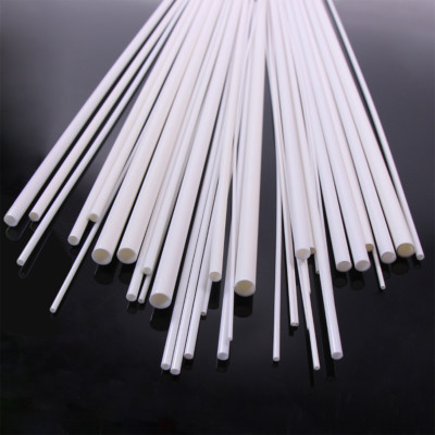 40pcs Styrene ABS Round Tubes Pipes 50cm Architectual Model Layout ABS03