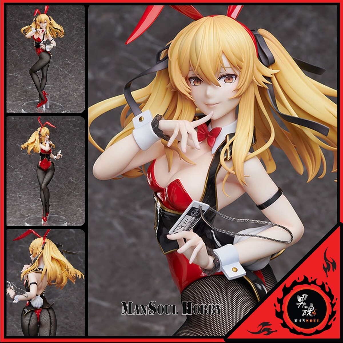 JACK BUNNY!! - 0364♡ NEW AUTHENTIC FREEing Kakegurui xx Mary Saotome Bunny Ver. 1