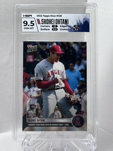 SHOHEI OHTANI 2022 Topps Now - #128 HGA 9.5