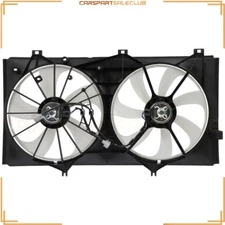 12v Electric Radiator Condenser Cooling Fan For 2007-2011 Toyota Camry Assembly