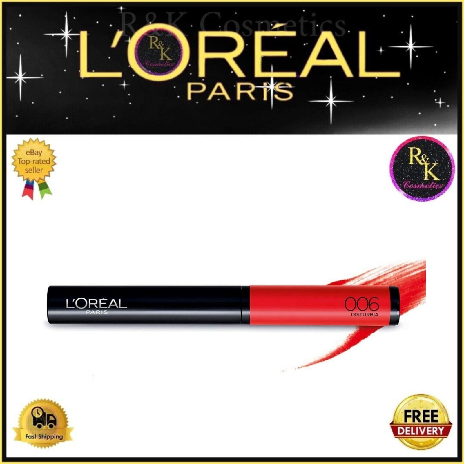 L'Oréal Infallible Matte Max Lipstick 006 Disturbia New