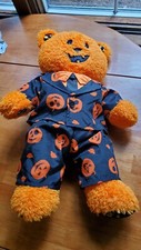 Build A Bear Pumpkin Jack O Lantern No Sound Halloween Clothes Outfit Costume
