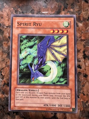 Yu-Gi-Oh! TCG Spirit Ryu Legacy of Darkness LOD-036 Unlimited Common