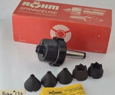 ROHM Constant Face Driver 4MT Lathe Center 4 Morse Taper hydraulic COA #4 Morse