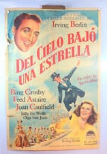 BLUE SKIES 1946 Fred Astaire Bing Crosby Movie Theater Poster-29x43 B15-37-25