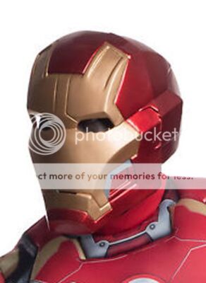 Adulto Iron Man Maschera Age Of Ultron Vacuform Accessorio Costume
