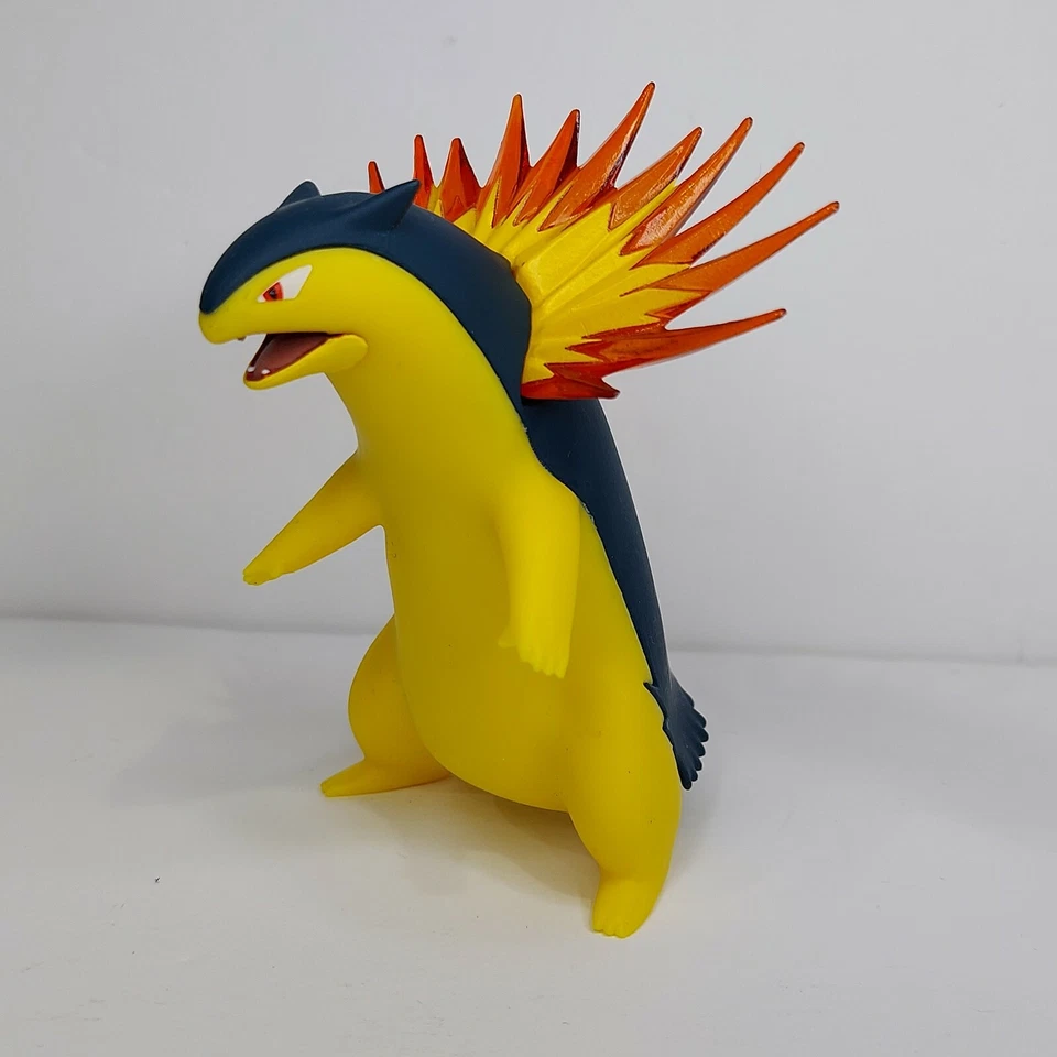 Minifigura Pokemon Scale World #6 3.5" escala 1:20 Typhlosion Bakphoon Foto 2 de 4