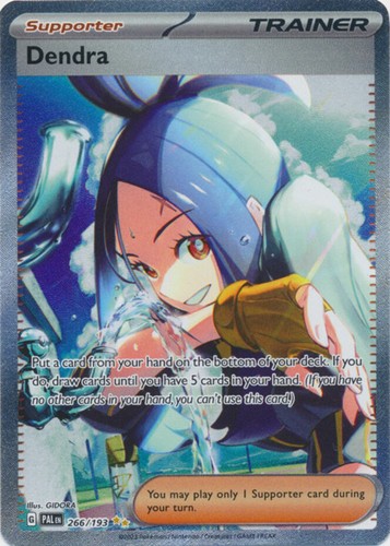 2023 ポケモンカード DENDRA SPECIAL ART RARE 2023 Pokemon S & V PAL Paldea Evolved 266 Dendra SIR PSA 9 Mint | eBay