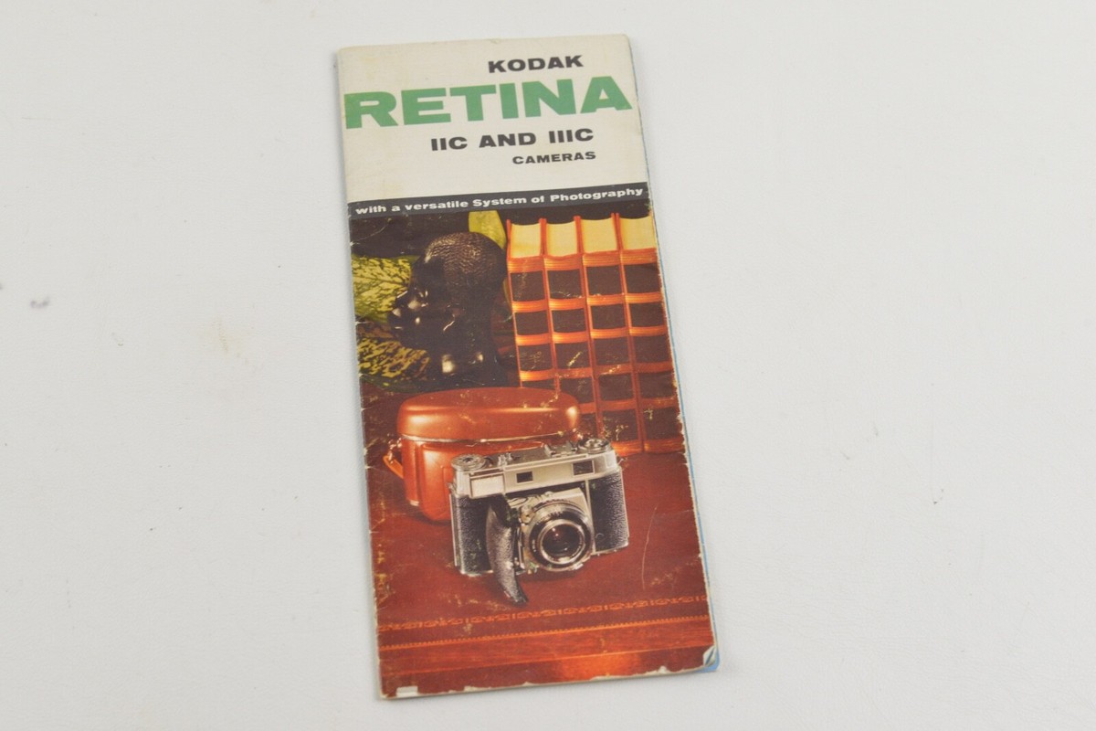 Kodak Retina IIc IIIc Cameras Fold out