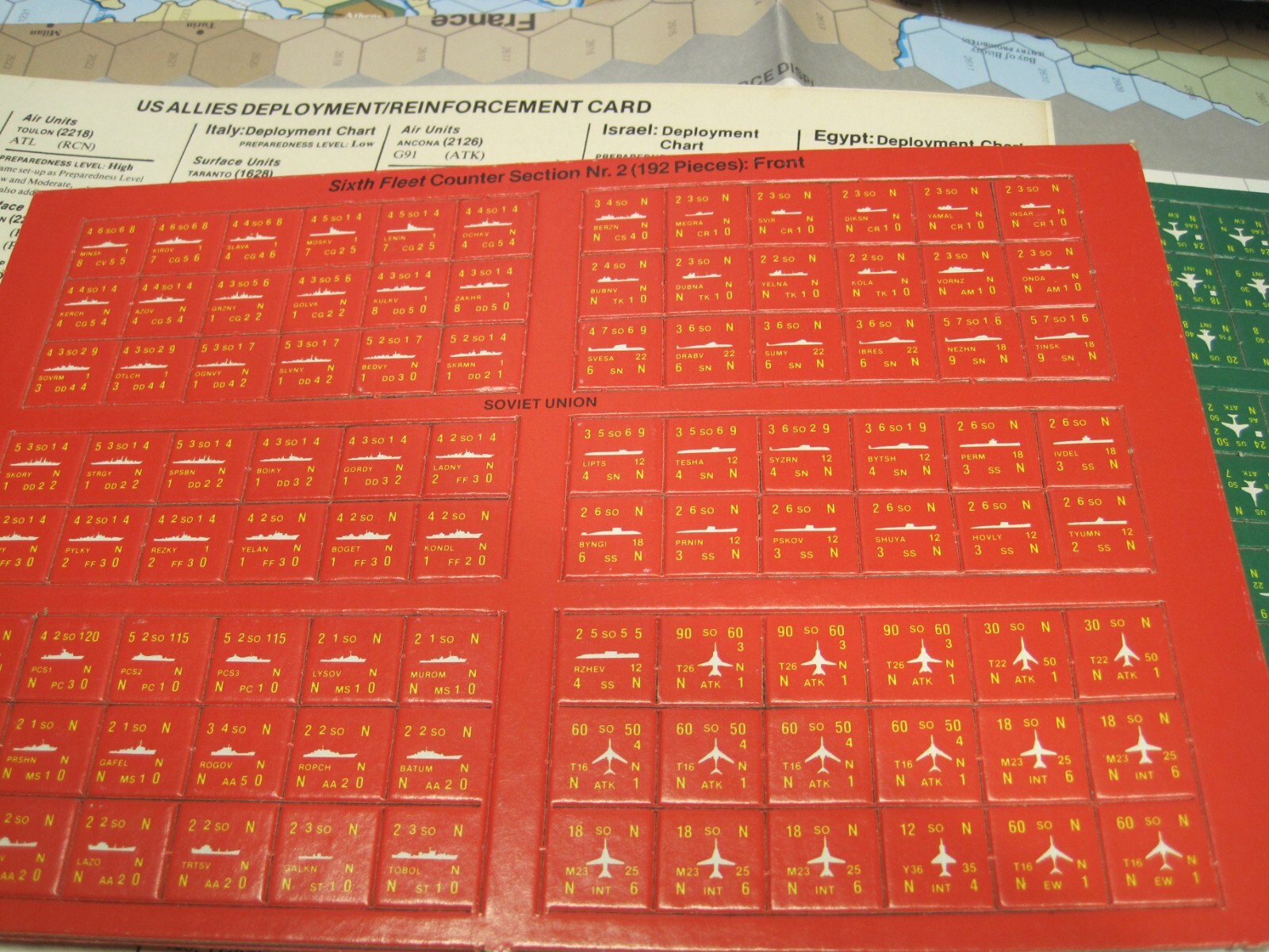 Sixth Fleet VG Victory Games Inc Modern Naval Combat