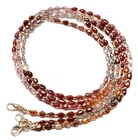 Natural Multi Spinel Gemstone 5x3 to 6x4 mm Smooth Nugget Beads 16.5" Necklace