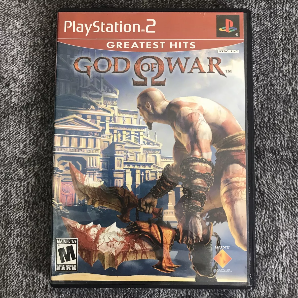 GOD OF WAR SONY PLAYSTATION 2 GREATEST HITS PS2 COMPLETE IN BOX