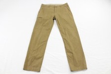 Weatherproof Pants Mens 34x32 Khaki Flat Front Casual