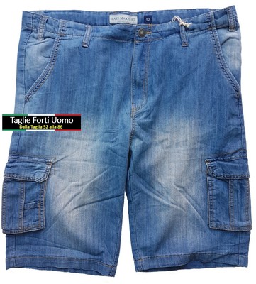 shorts jeans taglie forti