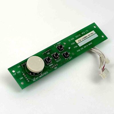 Digital View OSD Switch Mount, Schalter 4106804-50 (10K) 010680450, used