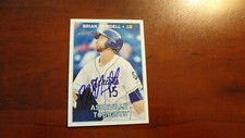 2016 TOPPS HERITAGE # 79 BRIAN MUNDELL  AUTOGRAPHED BASEBALL CARD