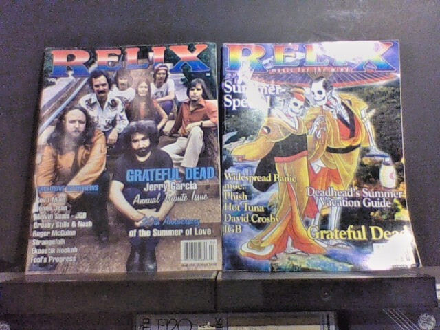2 Grate Dead Cover Relix Magazines August 1997 & June 1997 EX/NM