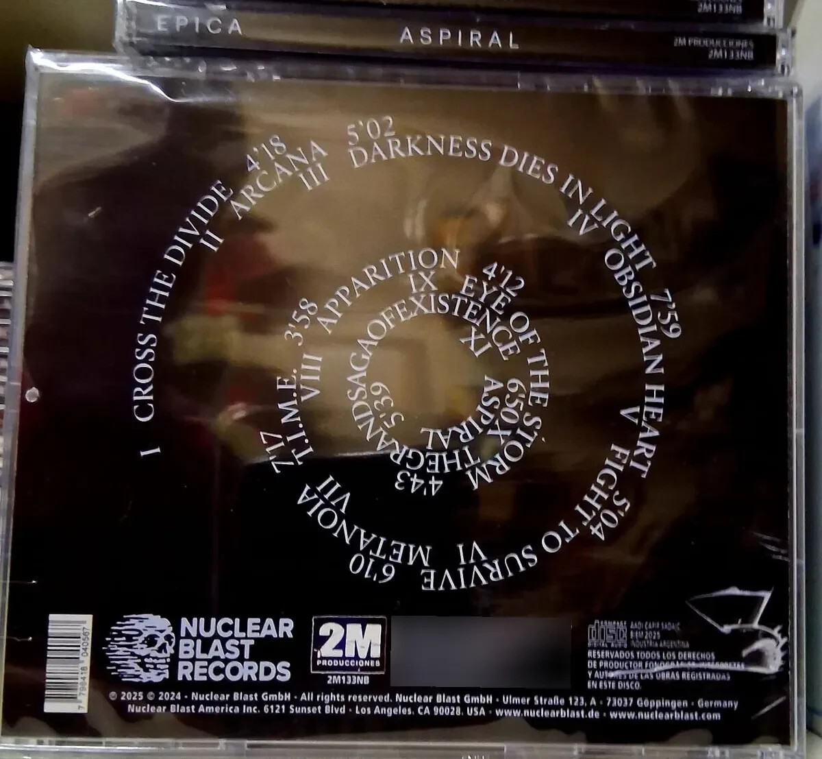 CD EPICA ASPIRAL BRAND NEW SEALED Jewel Case 2025 | eBay