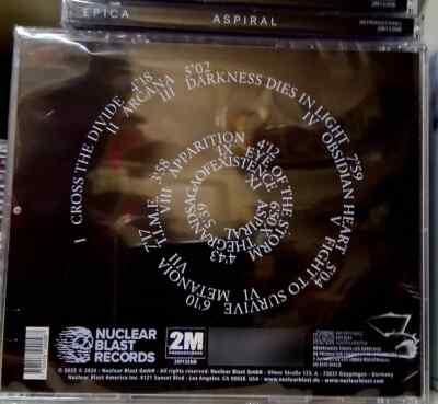 CD EPICA ASPIRAL BRAND NEW SEALED Jewel Case 2025 | eBay