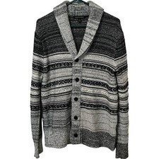 Banana Republic Women  s Sweater Sz Medium Merino Wool Blend Button Up