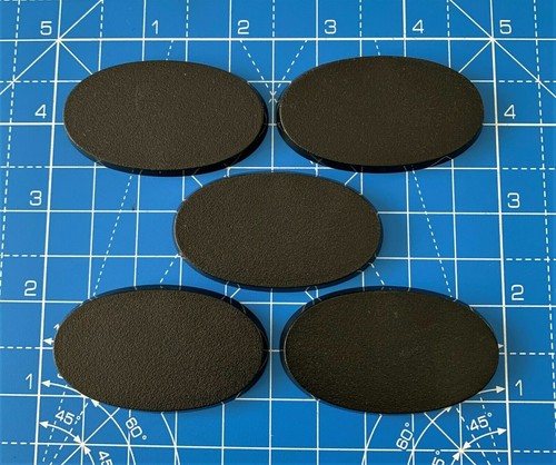 60mm 70mm 75mm 90mm Oval Bases 40k AoS Games Workshop Warhammer Bike 