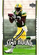 2007 UPPER DECK STAR ROOKIE BRANDON JACKSON RC ROOKIE $0.99 VALUE BOX
