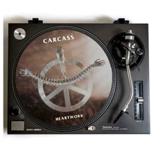 Carcass Turntable Slipmat for Vinyl Records Fits 12 Inch DJ Slip Mat Platters
