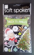 Me & My Big Ideas Soft Spoken "Deck the Halls" Christmas Stickers