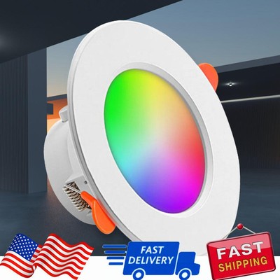 Tuya Downlight Bluetooth-compatible LED Dimmable Spot Lamp for Alexa Google Home