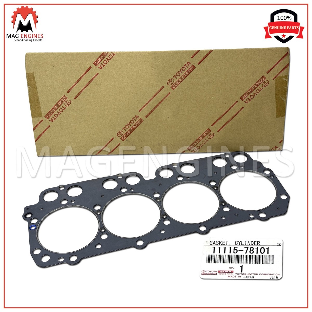 らんらんるー 11115-78101 GENUINE OEM GASKET, CYLINDER HEAD 1111578101 | eBay