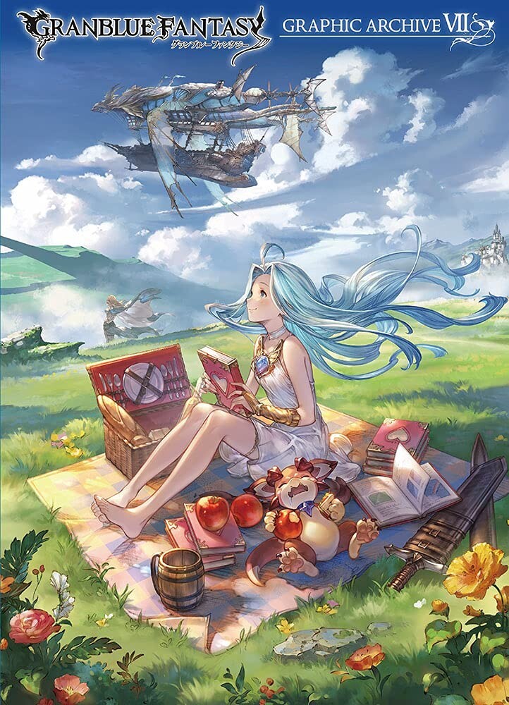 GRANBLUE FANTASY GRAPHIC ARCHIVE Ⅶ Ⅷ Ⅸ Granblue Fantasy Graphic Archive VII Art Book + Code Japan