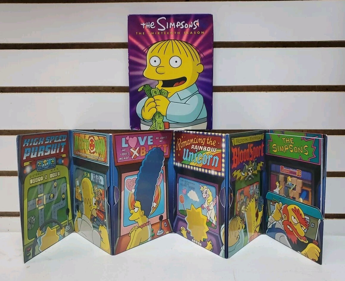 The Simpsons: The Thirteenth Season 13 (DVD, 2010, 4-Disc Set) w
