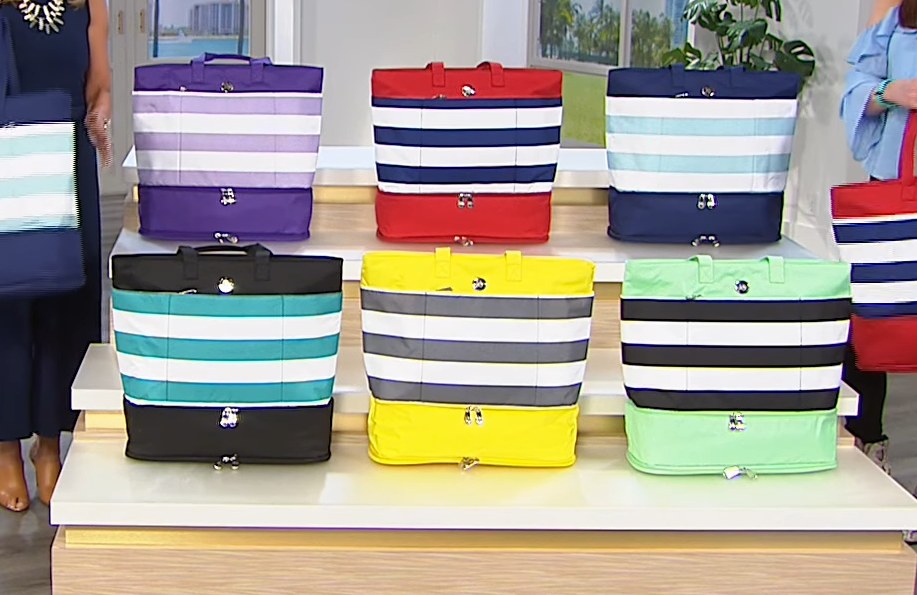 JOY Lightweight Double Decker Insulated Tote with RFID