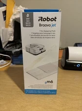 7 PACK iROBOT BRAAVA JET M6 DRY SWEEPING CLEANING PADS M Series Robot Mop~NEW