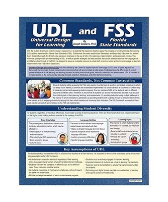 Universal Design for Learning and the Florida State Standards, Casbarro, Joseph,
