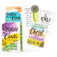 Kalan English Bible Verse Cards for Studying and Praying - Mini Scripture...