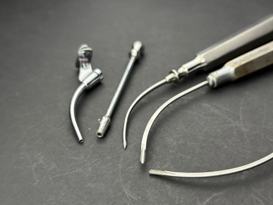 Padgett Dingman Otoabrader P409L P409R con trocar STORZ N2505 Coakley Antrum Foto 2 de 4