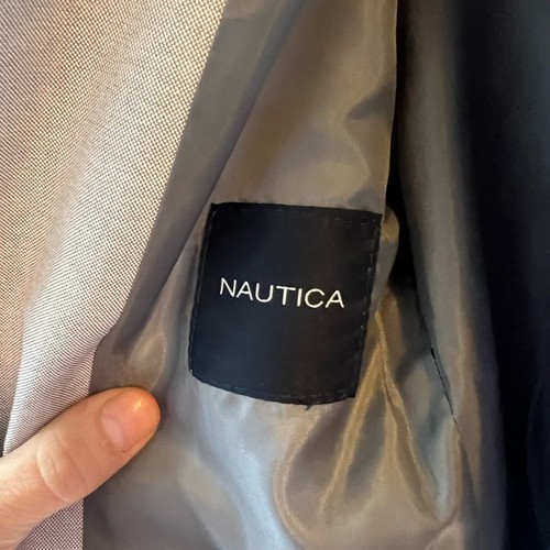 Nautica Boys grey charcoal Classic suit flawless 8 - Picture 3 of 4