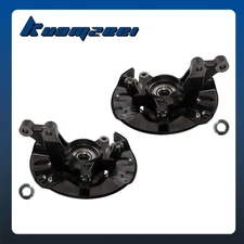 A Pair Front Wheel Bearing Hub Steering Knuckle Assy For Toyota Corolla 03-08