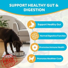Dog Probiotics Digestive Enzymes Prebiotics 120ct