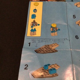 Vintage LEGO Insectoids Beta Buzzer (6817) - 100% Complete w BOX & INSTRUCTIONS!