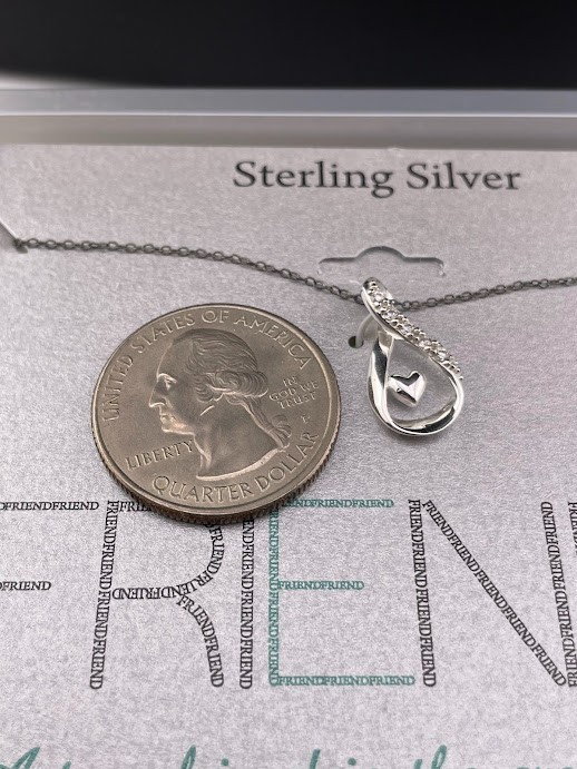 FOOTNOTES 925 STERLING SILVER INFINITY HEART FRIE… - image 5