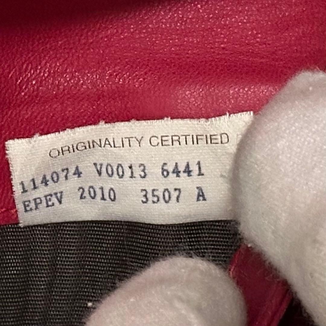 Bottega Veneta Intrecciato Leather Bifold Wallet Red Unisex Excellent Condition thumbnail 17